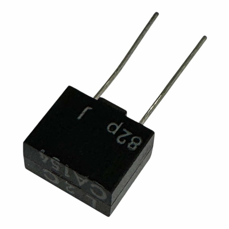L2C CA154 Capacitor Radial Mica Film 82pF 250V