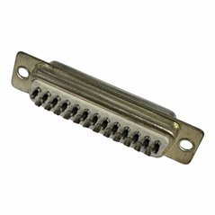 DB25F D Sub Connector Female 25 Position Panel Mount