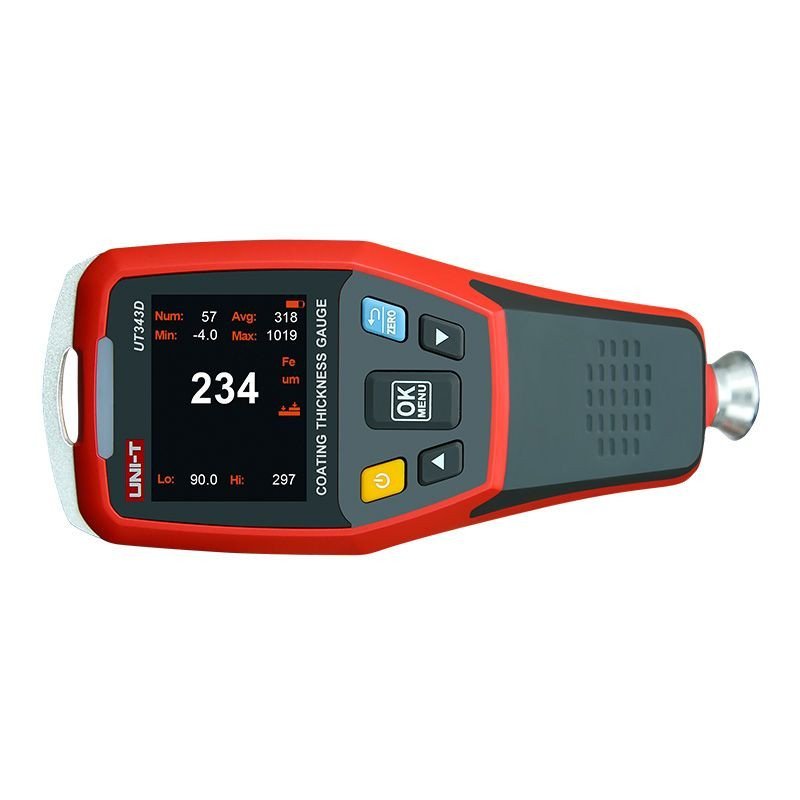 UT343D UNI-T Coating Thickness Meter Gauge Digital Quick Test Function