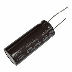 PM(M) Nichicon Capacitor Radial Electrolytic 470uF 100V 105C 41x16mm