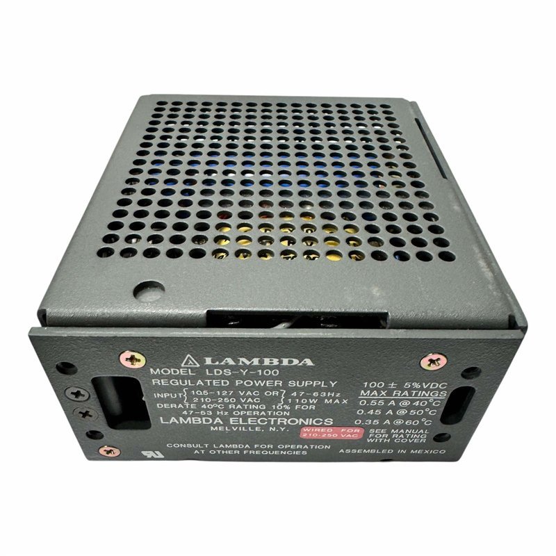 LDS-Y-100 Lambda Regulated Power Supply 105-127Vac 210-250Vac 110w