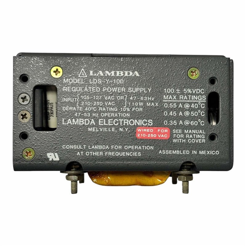 LDS-Y-100 Lambda Regulated Power Supply 105-127Vac 210-250Vac 110w