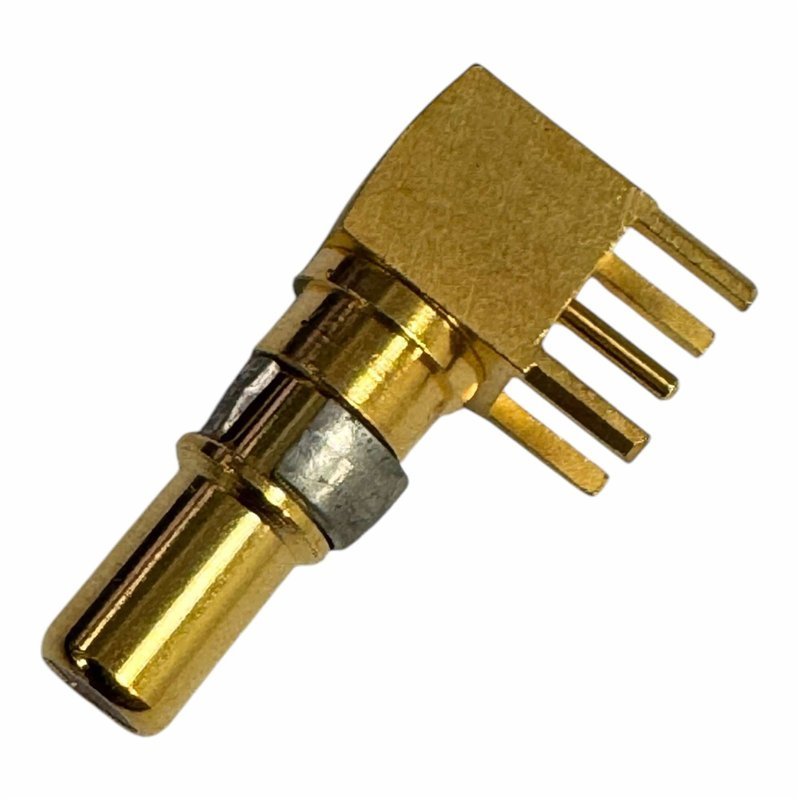 485-215 RS Male Solder D-Sub Connector Coaxial Gold Contact PCB Mount