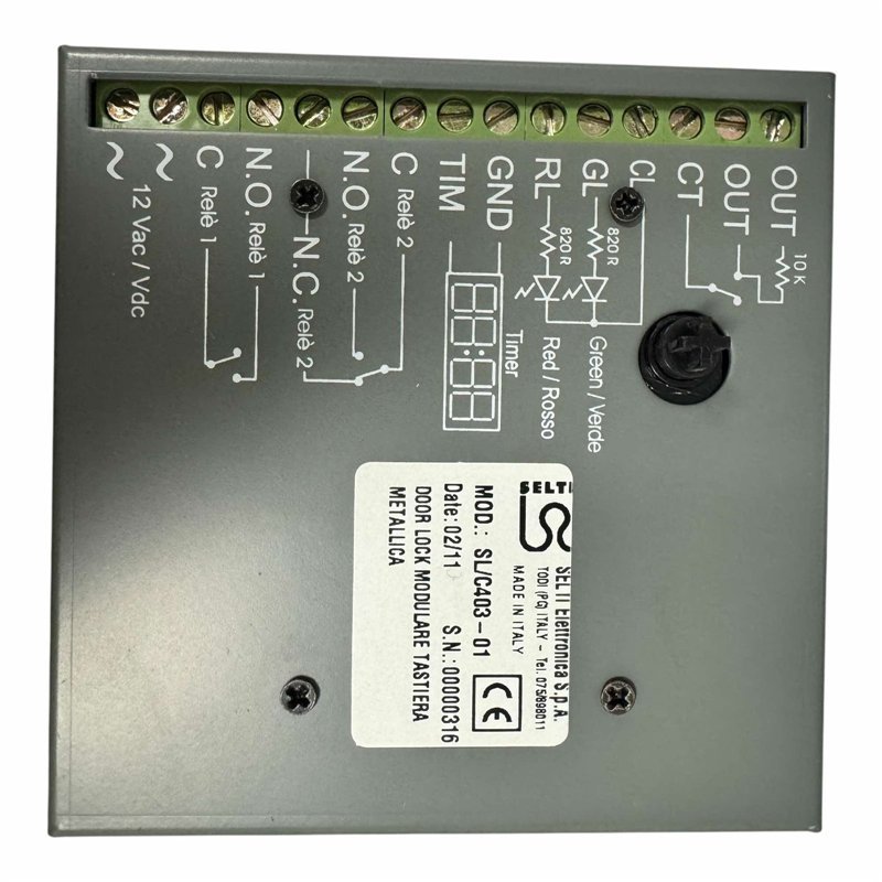 SL/C403-01 Selti Metallic Door Lock Keyboard