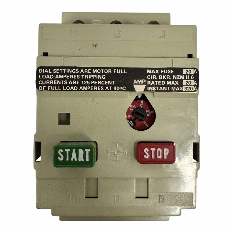 PKZM0-6 Klockner Moeller Manual Motor Starter 4-6A