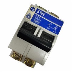 S162 K2A 2 Pole Circuit Breaker 380Vac