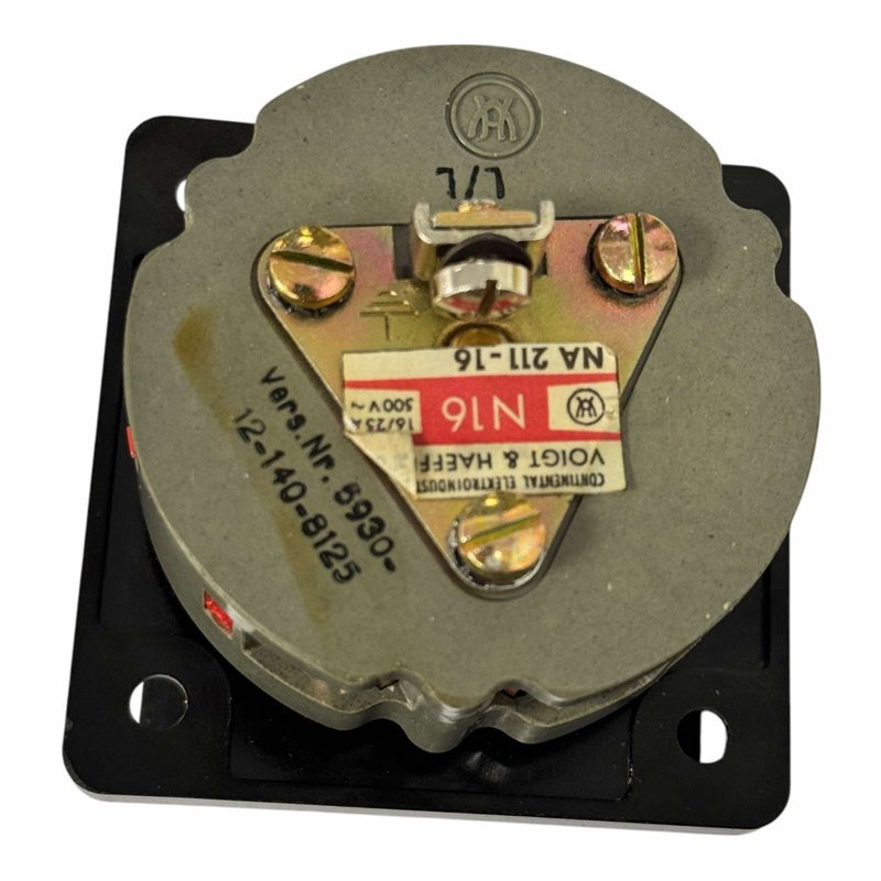 NA211-16 Voigt & Haeffner Rotary Switch 500Vac 16A 5930-12-140-8125