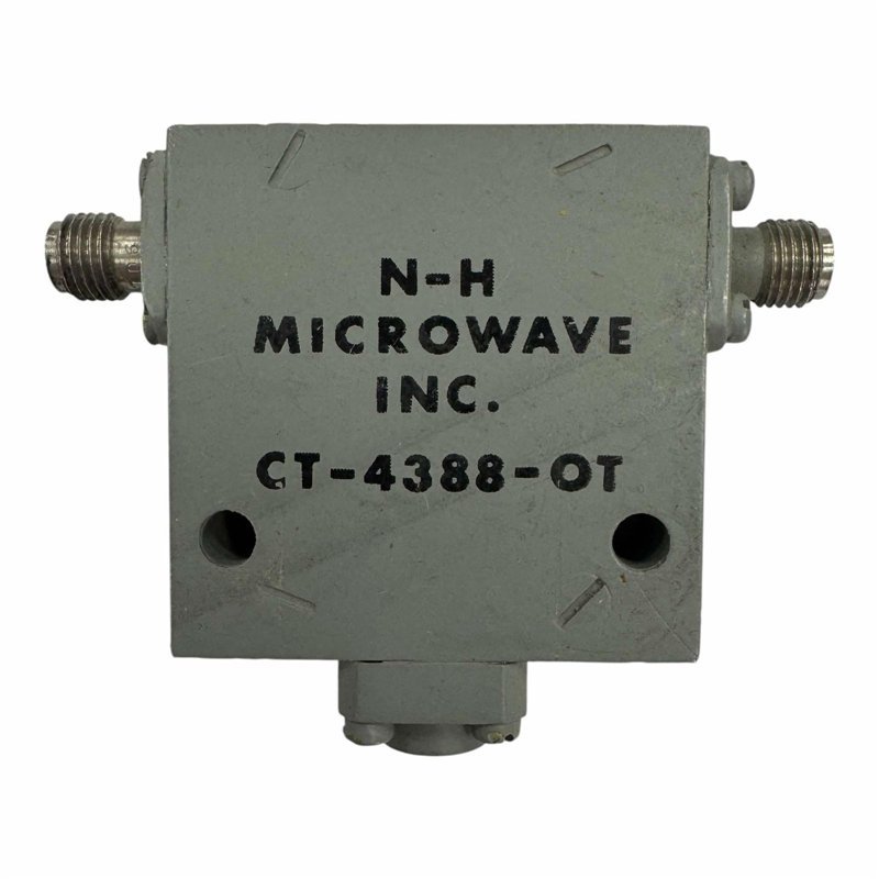 CT-4388-OT N-H Microwave Coaxial Isolator SMA(f) 4150-4310Mhz Isol. 22db