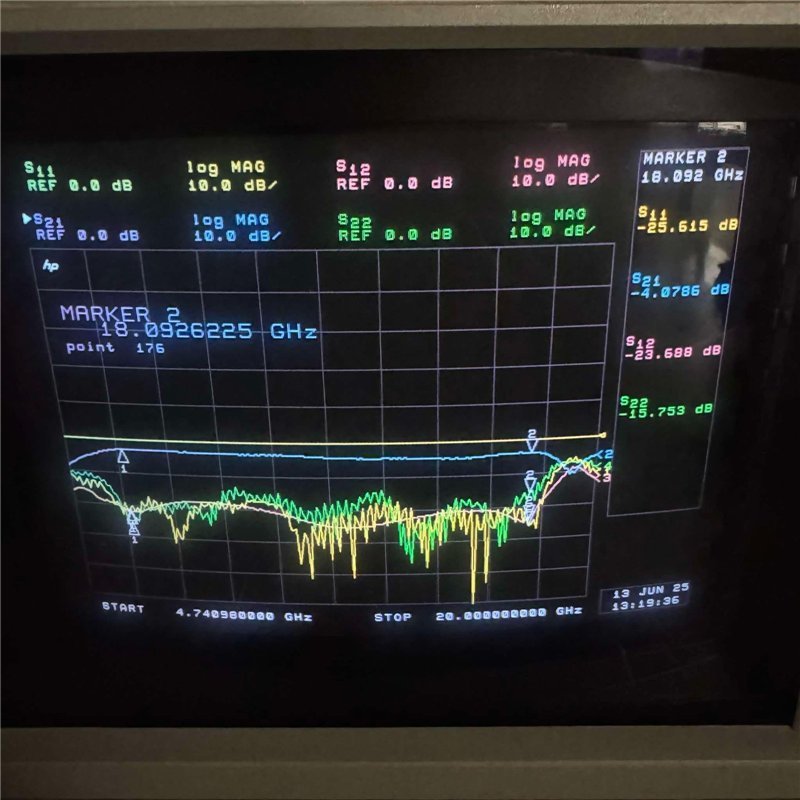 SMI6018 TRW Microwave Coaxial Isolator SMA(f) 6000-18000Mhz Isol. 18db