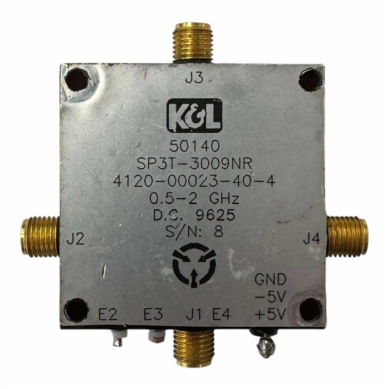 4120-00023-40-4 K&L Coaxial PIN Switch 500-2000Mhz SMA 6930-99-752-5460