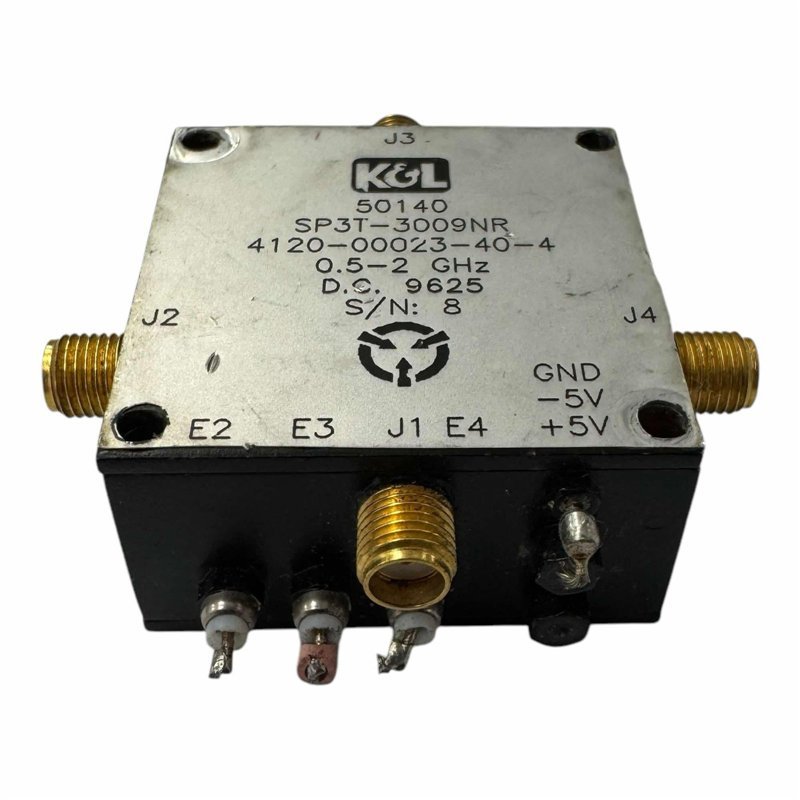 4120-00023-40-4 K&L Coaxial PIN Switch 500-2000Mhz SMA 6930-99-752-5460