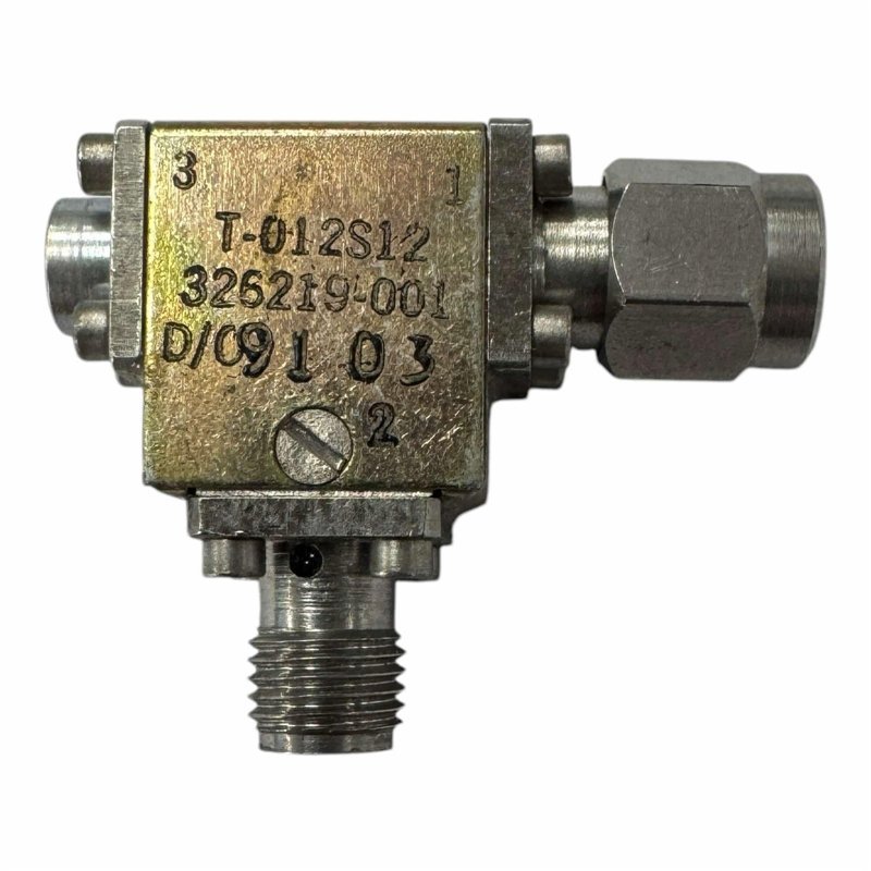 T-012S12 Coaxial Circulator 8200-12000Mhz Vswr -20db Isol -24db Loss 1db