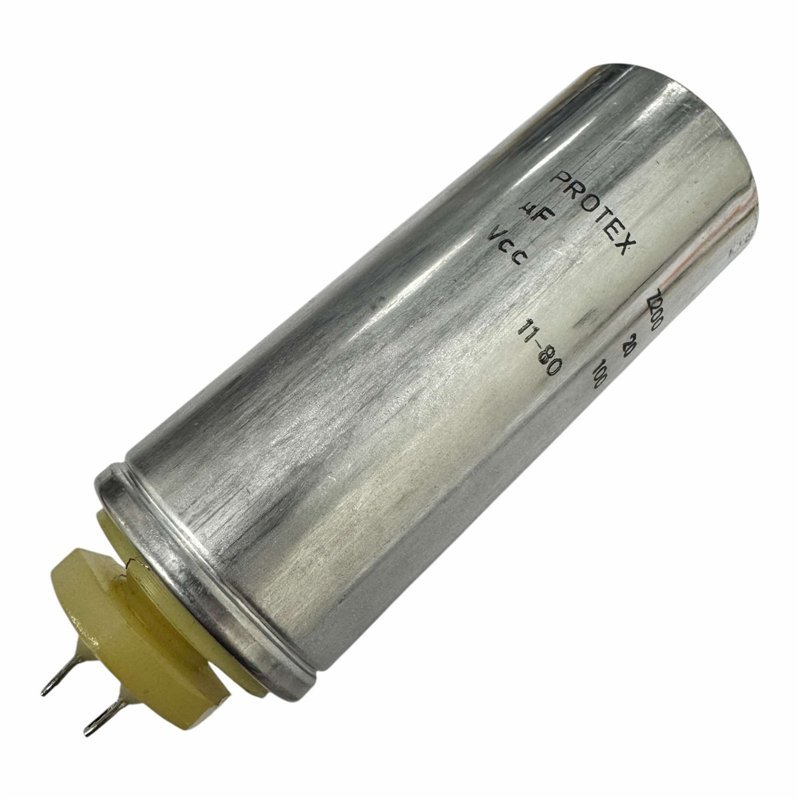 Z200 Protex Capacitor Paper In Oil 20uF 100V 125x45mm