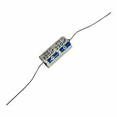 Panasonic Capacitor Axial Electrolytic 220uF 25V 22x10mm