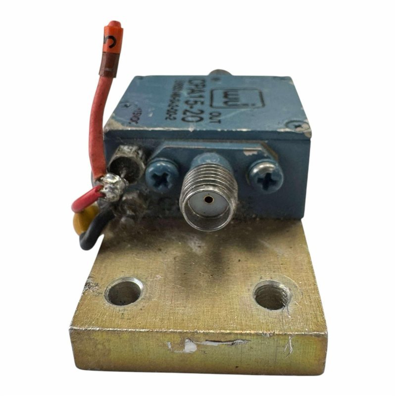 CPA15-20 Watkins Johnson Microwave Amplifier 50-300Mhz 13db 15V SMA