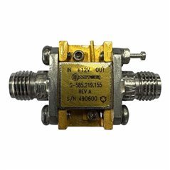 S-585.219.155 Miteq Microwave Amplifier 1750-4500Mhz 12V 12db
