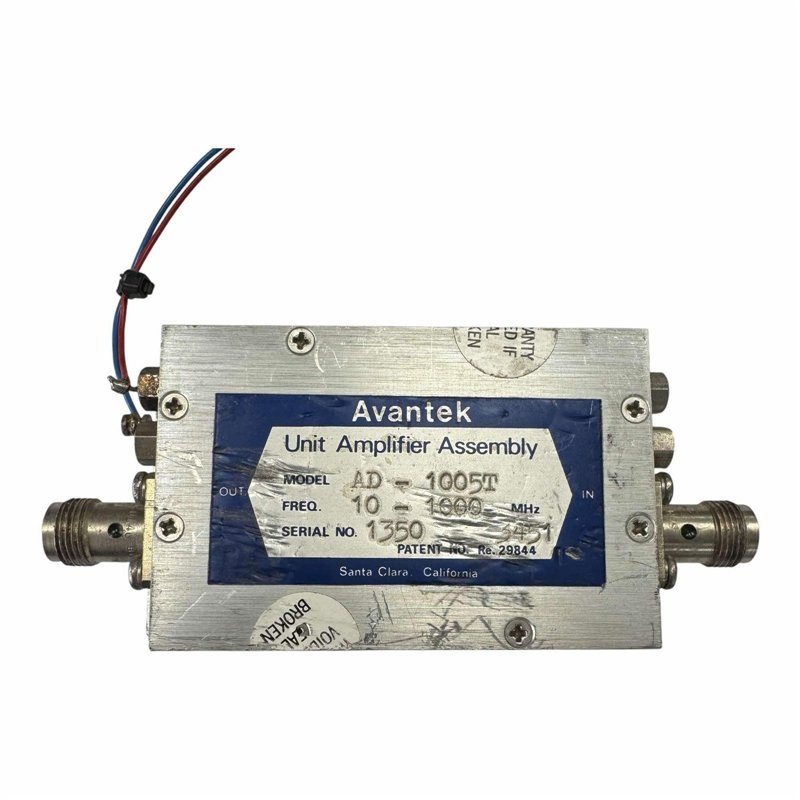 AD-1005T Microwave Amplifier 10-100Mhz 24db TNC