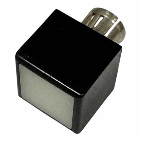 White Rectangular Light Lens 12.5x12.5mm ID:6.3mm