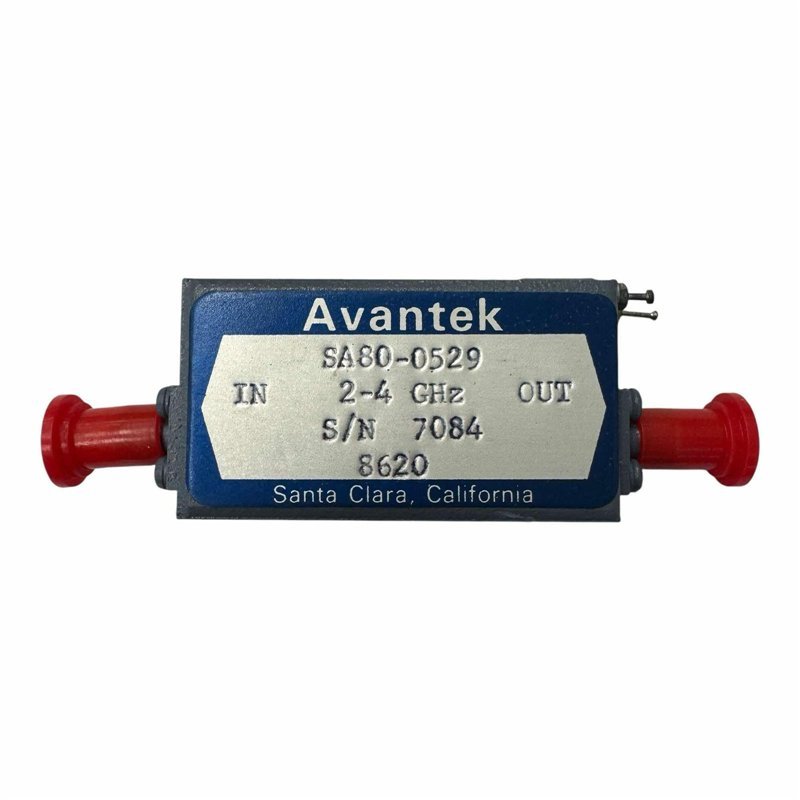 SA80-0529 Avantek Microwave Amplifier SMA 2-4Ghz +15V