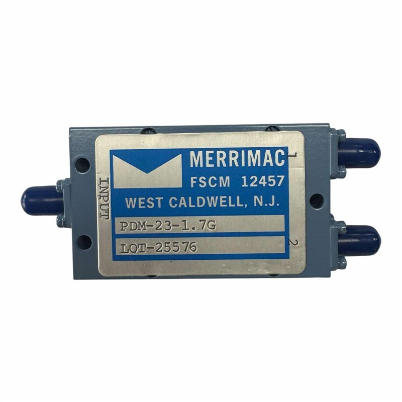 PDM-23-1.7G Merrimac Power Divider Combiner 2 Way SMA 1000-2500Mhz