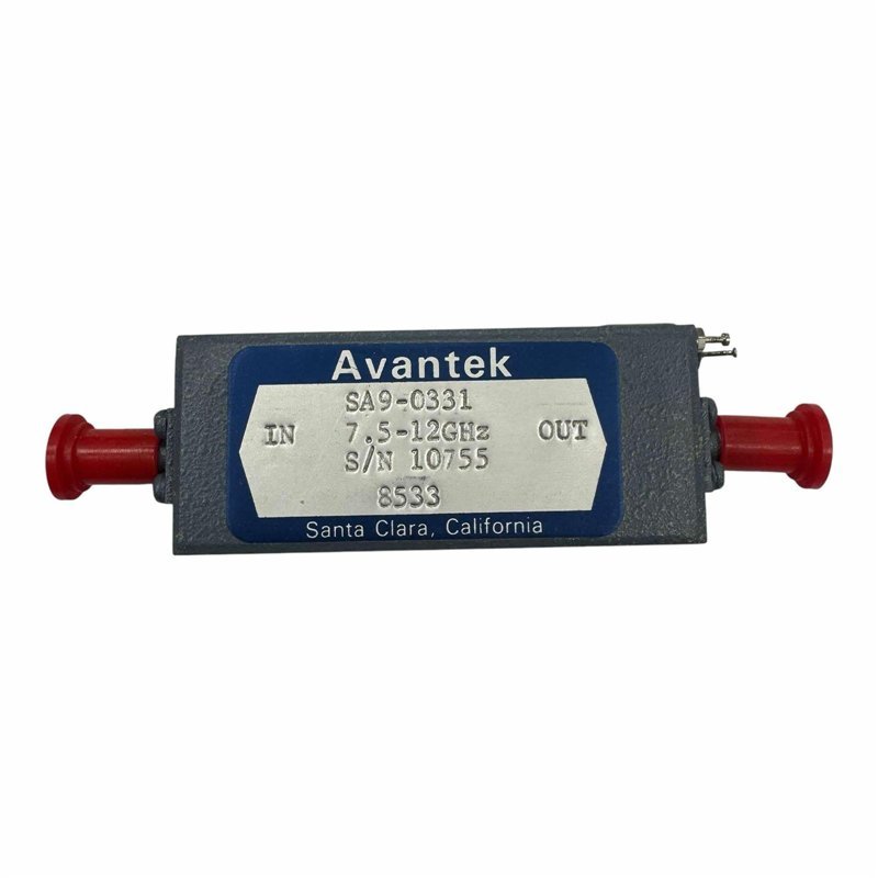 SA9-0331 Avantek Microwave Amplifier SMA 7.5-12Ghz +15V