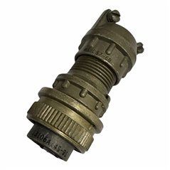 MS3106A14S-9S Veam Circular Mil Spec Connector With MS3057-6B Cable Clamp