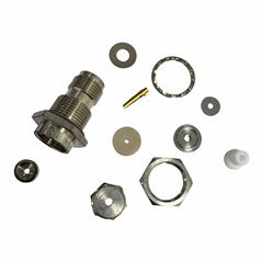 24TNC-50-1-1C/133 Huber Suhner RF Connector TNC (f) Bulkhead Receptacle For RG178 Cable