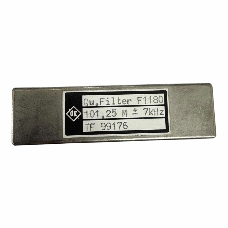 TF99176 F1180 Filter 101.25Mhz