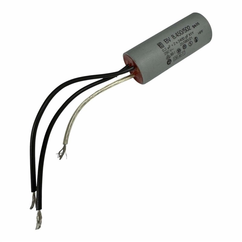 BV8.450/502 Capacitor 0.2uF 2x2400pF 43x18mm