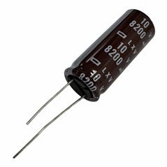 Matsushita Capacitor Radial Electrolytic 2200uF 10V 85C 21x13mm