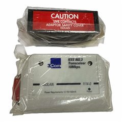 1114-000-000-7 3Com IEEE 802.3 Tranceiver 10Mbps 12-15V 500mA