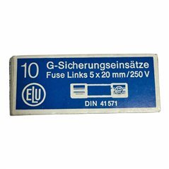 DIN41571 Fuse Links 250V 5x20mm [Qtyx10]