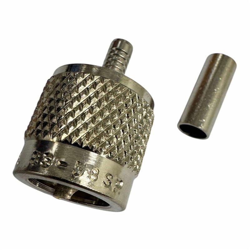 083-58SP Amphenol RF Connector UHF(m) Straight Crimp Plug For RG58 Cable