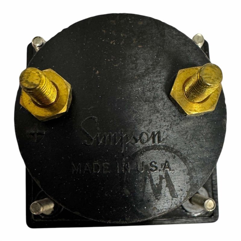 Model 1212 Simpson Analog Panel Meter Voltmeter 0-10V DC 45x45mm