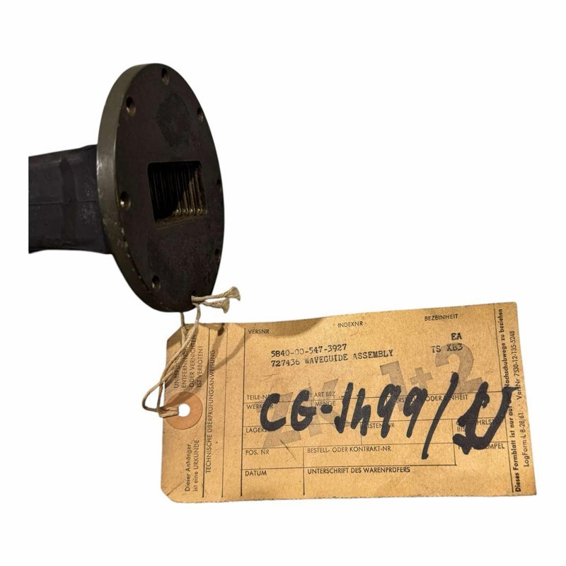 CG-1499/U Telerad Waveguide Section Semi Flexible WR-187 WR187 5840-00-547-3927