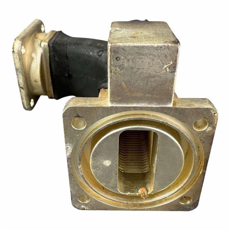 416695 Airtron Waveguide Semi Flexible Transition WR-112 to WR-90 With Pressure Inlet NOS