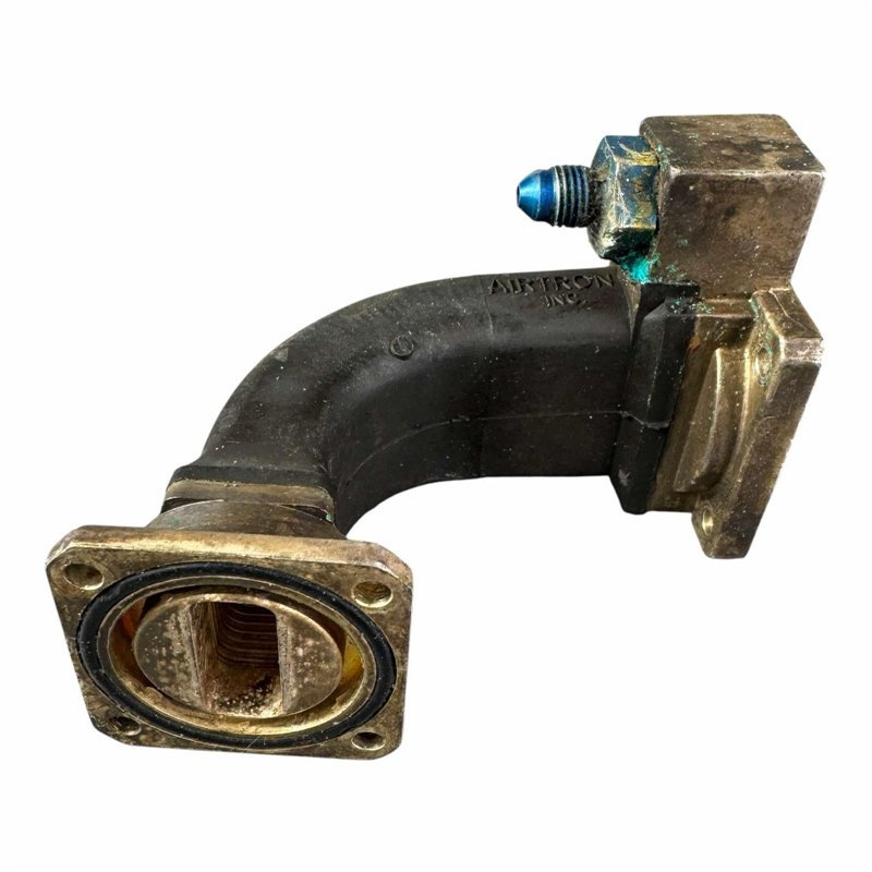 Airtron Waveguide Semi Flexible Transition WR-112 to WR-90 With Pressure Inlet 1270-00-699-8839