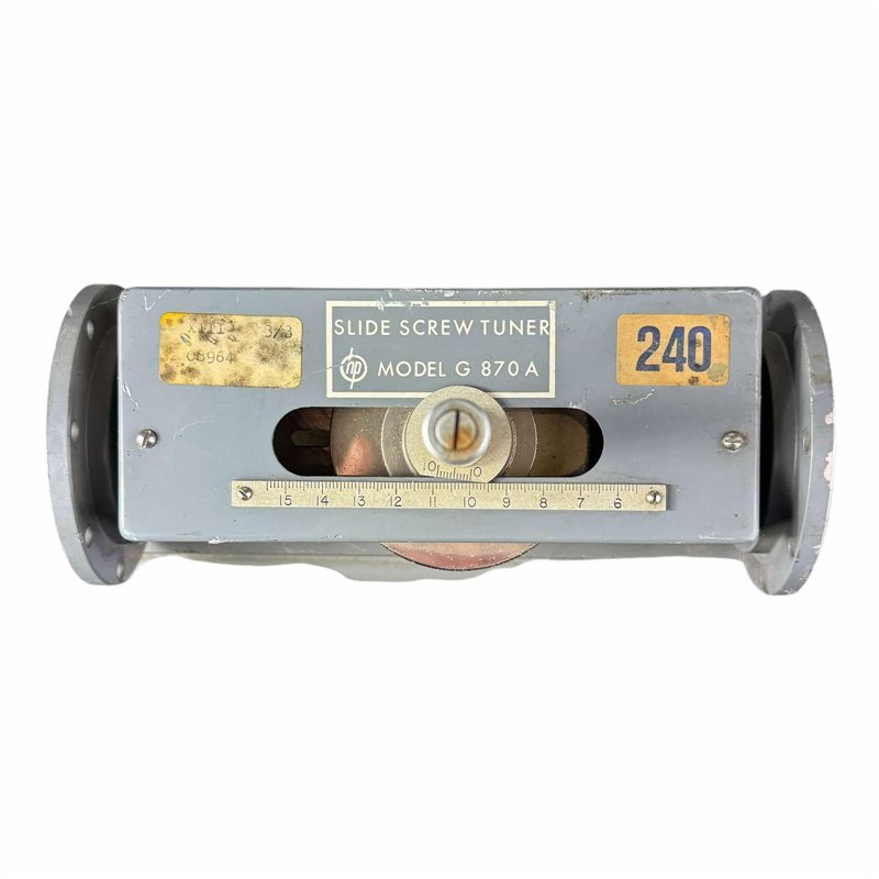 G870A HP Slide Screw Tuner WR-187 WR187 3.95-5.85GHz