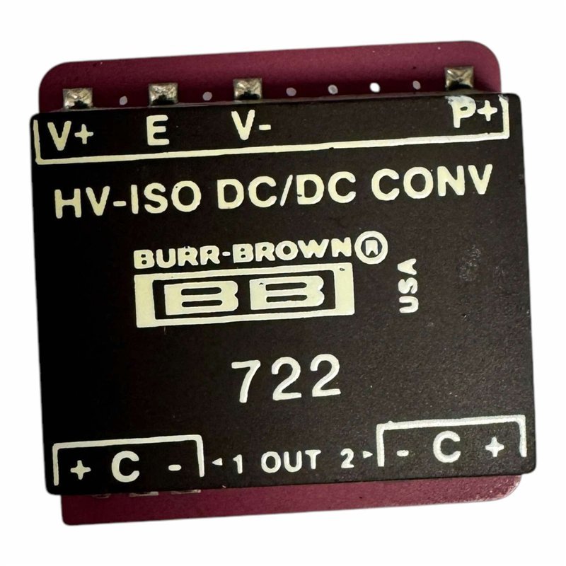 722 Burr Brown High Voltage DC-DC Converter