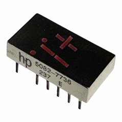 5082-7736 HP 7 Segment Led Display 19x10mm