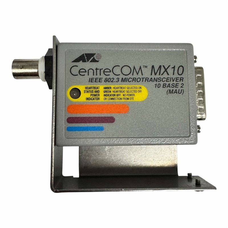 MX10 Centrecom IEE 802.3 Microtransceiver 10 Base 2 (MAU)
