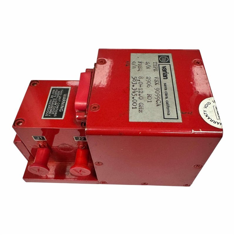 VSX 9099CA Varian RF Amplifier Assembly 8000-12000Mhz