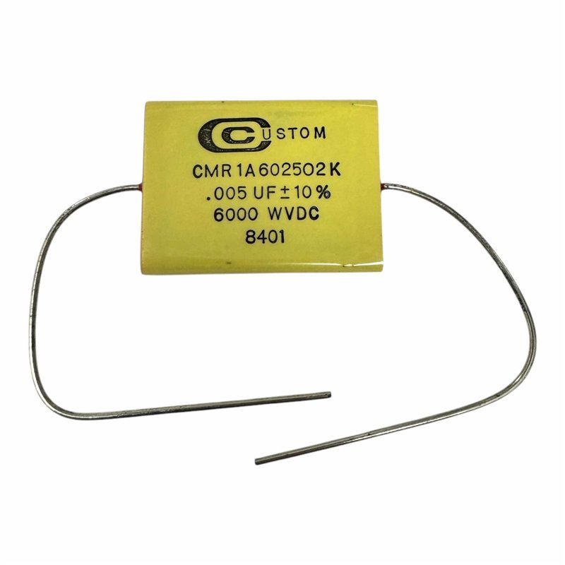 CMR1A602502K Custom Capacitor Axial Film 5nF 6000V 6kV 10% 35x26mm