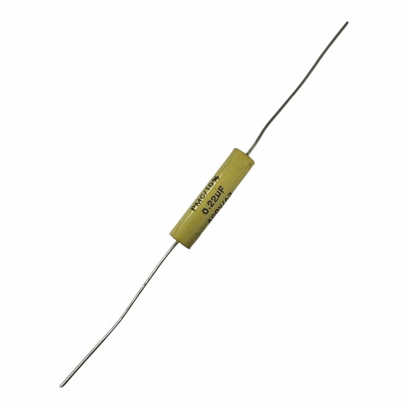 PA Faced Capacitor Axial Film 0.47uF 470nF 400V 25.5x12.5mm