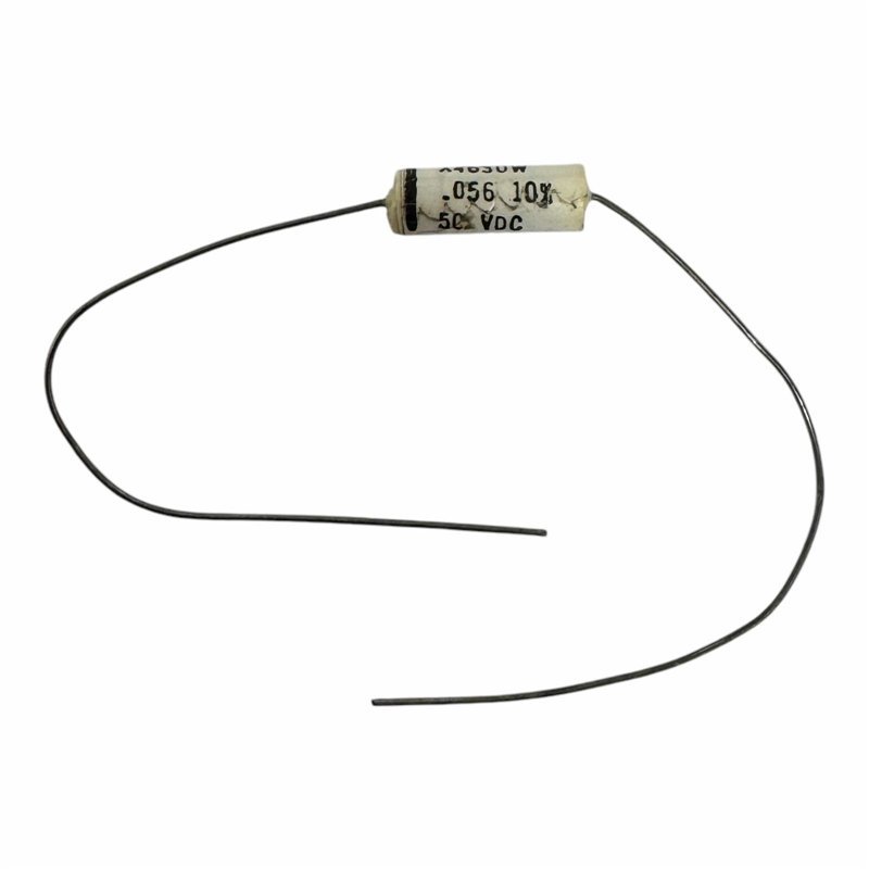 X463UW TRW Capacitor Axial Film 0.056uF 56nF 50V 10% 12x4.5mm