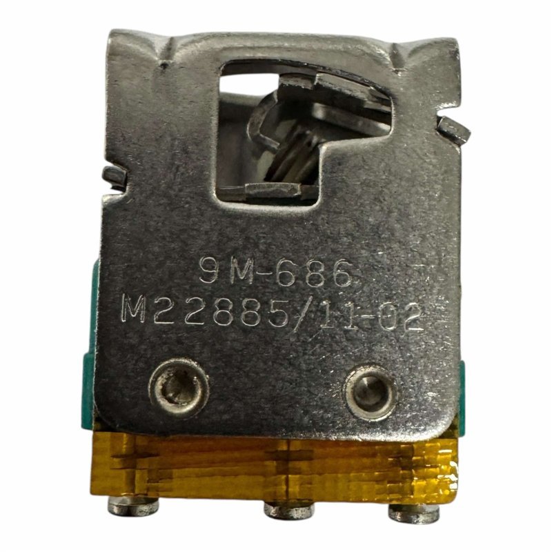 M22885/11-02 Unisex Momentary Pushbutton Switch 4PDT