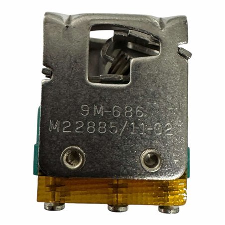 M22885/11-02 Unisex Momentary Pushbutton Switch 4PDT