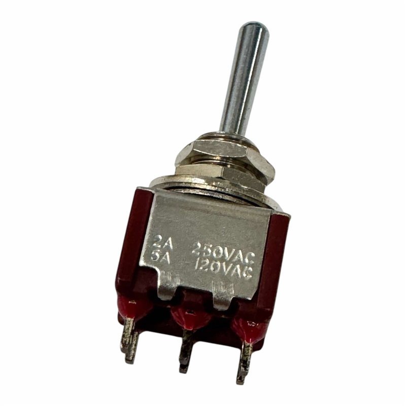 7211 C&K Toggle Switch DPDT 2A/250Vac 5A/125Vac