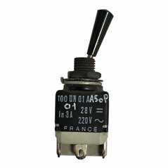 100UN01A Toggle Switch 28V 220Vac 3A