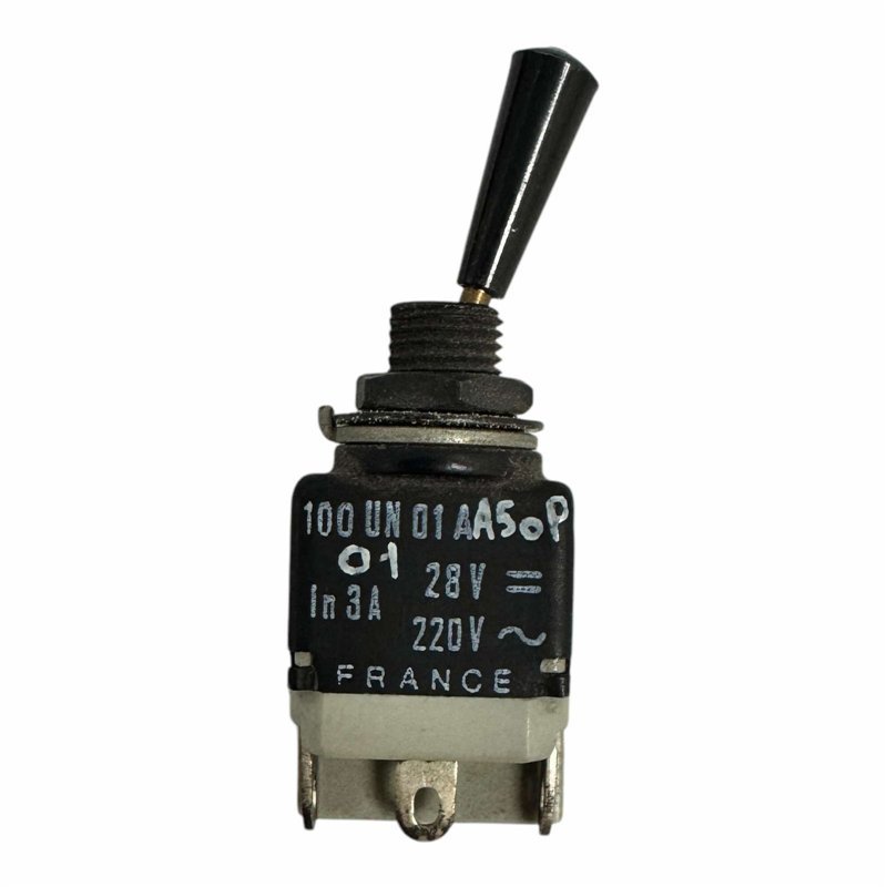 100UN01A Toggle Switch 28V 220Vac 3A